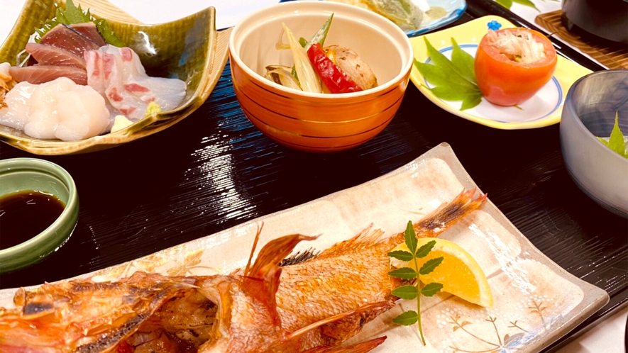 ・【夕食一例】地元・陸前高田の味をお楽しみください