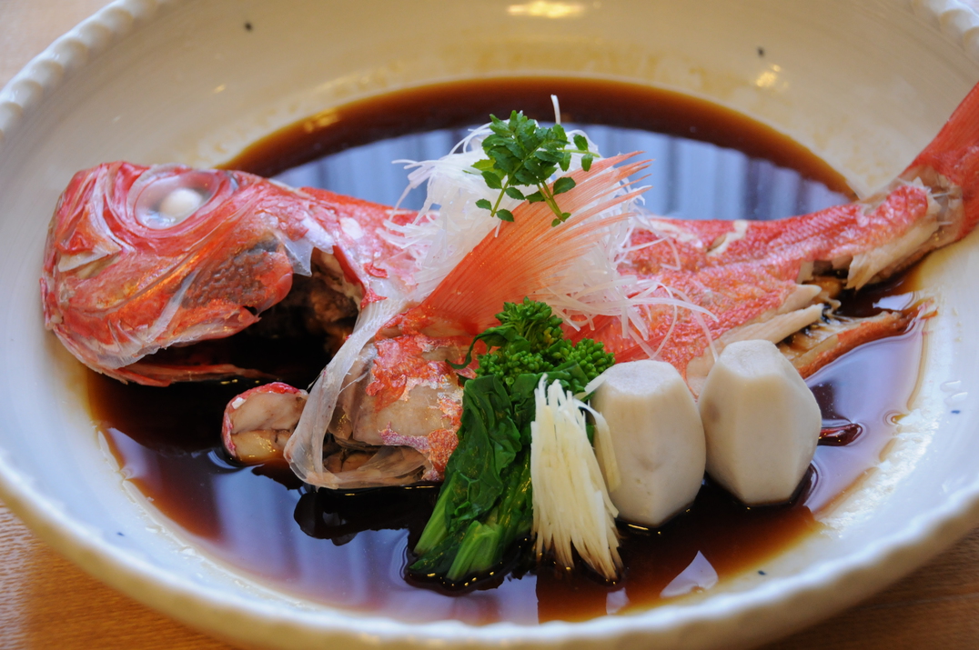 【お料理アップグレード】【スタンダード】金目鯛煮付けでちょっぴり贅沢な一泊二食付きプラン