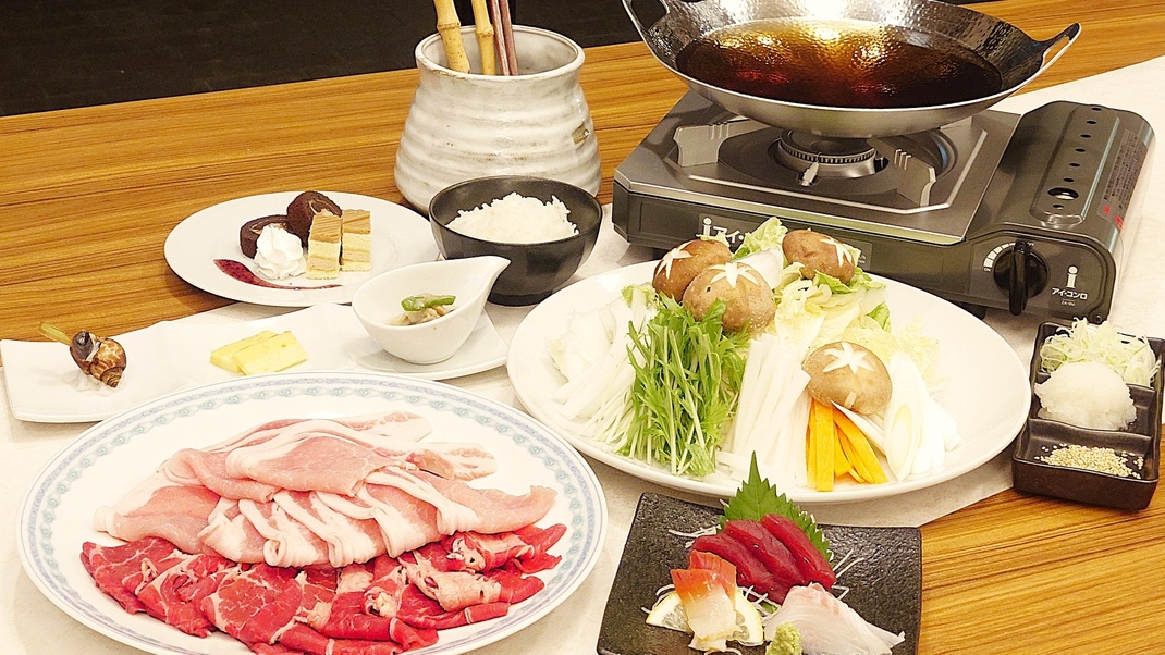 ☆【早割30 2食付】心も温まる鍋会席料理（2月末まで）朝は和朝食！ゴルフ・出張・観光に最適◎