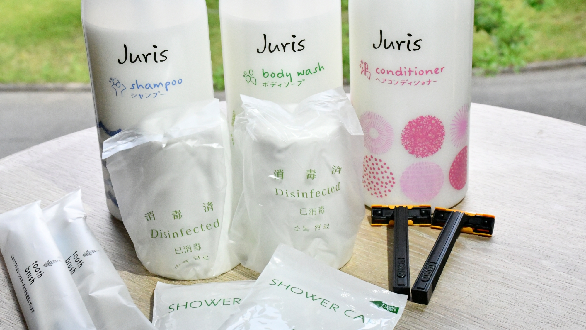 【客室アメニティ】衛生管理も万全。安心してご利用いただけるアメニティです。