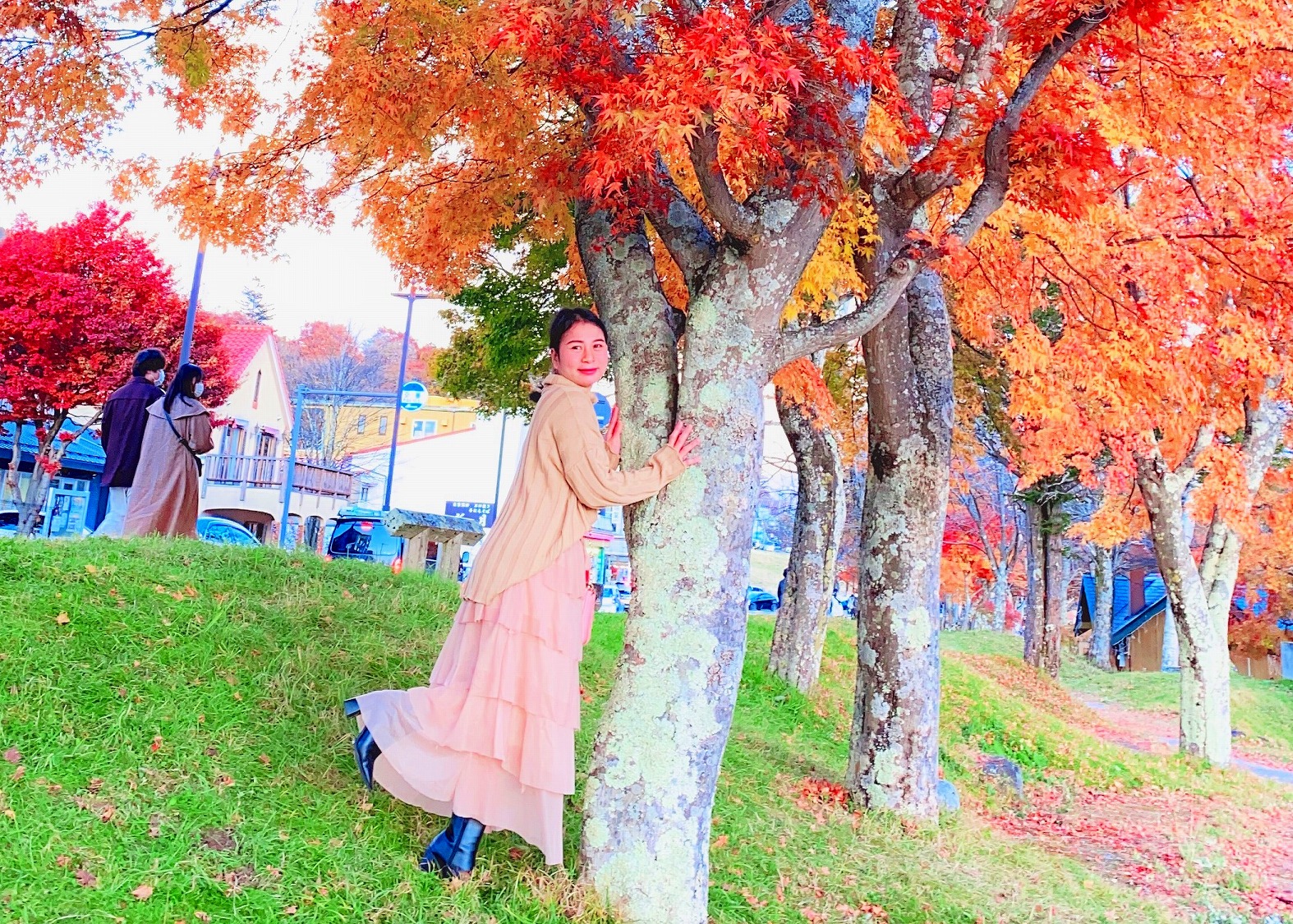 紅葉は１０月中旬がピークです♪