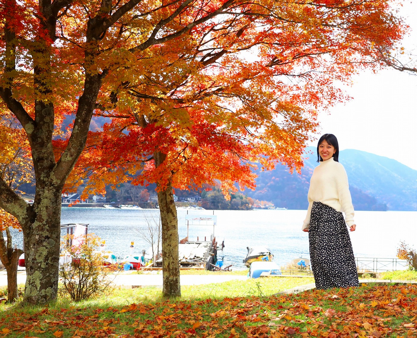 紅葉は１０月中旬がピークです♪