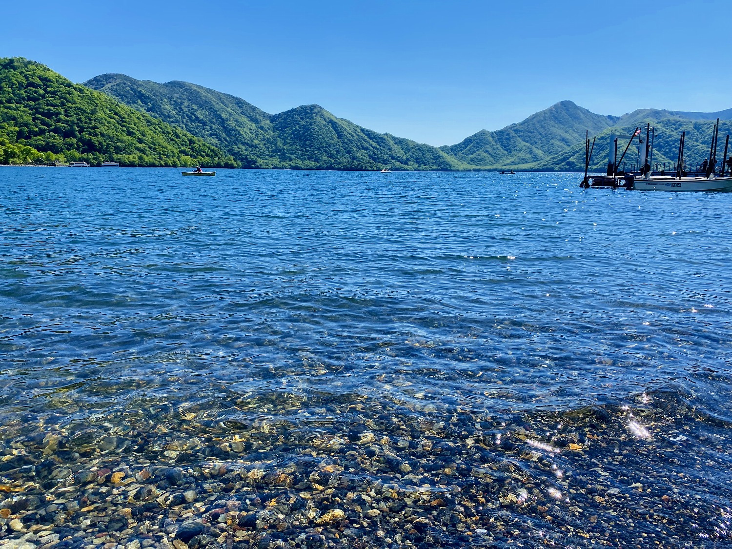 天空の避暑地　中禅寺湖