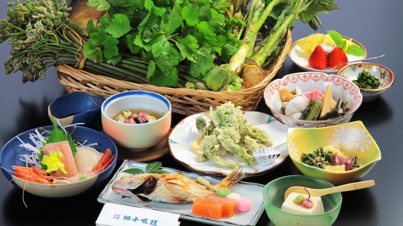 ≪春季スタンダード会席−春物語−≫【旬の海鮮1泊2食】★爽やかな春の食材を使った絶品郷土料理を堪能