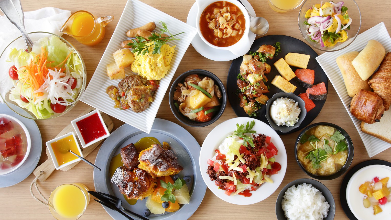 【特別価格】部屋タイプお任せでお得に宿泊！スカイスパは夜通し利用可能！（朝食付き）