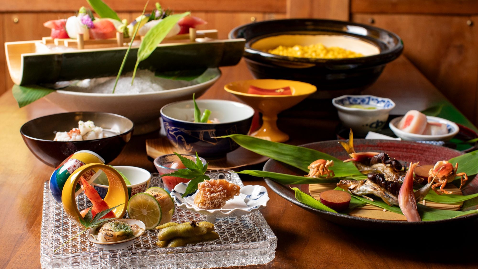 【期間限定】1泊2食付き・夕食17時30分スタート - 旬の味覚を贅沢に味わう絶品コース