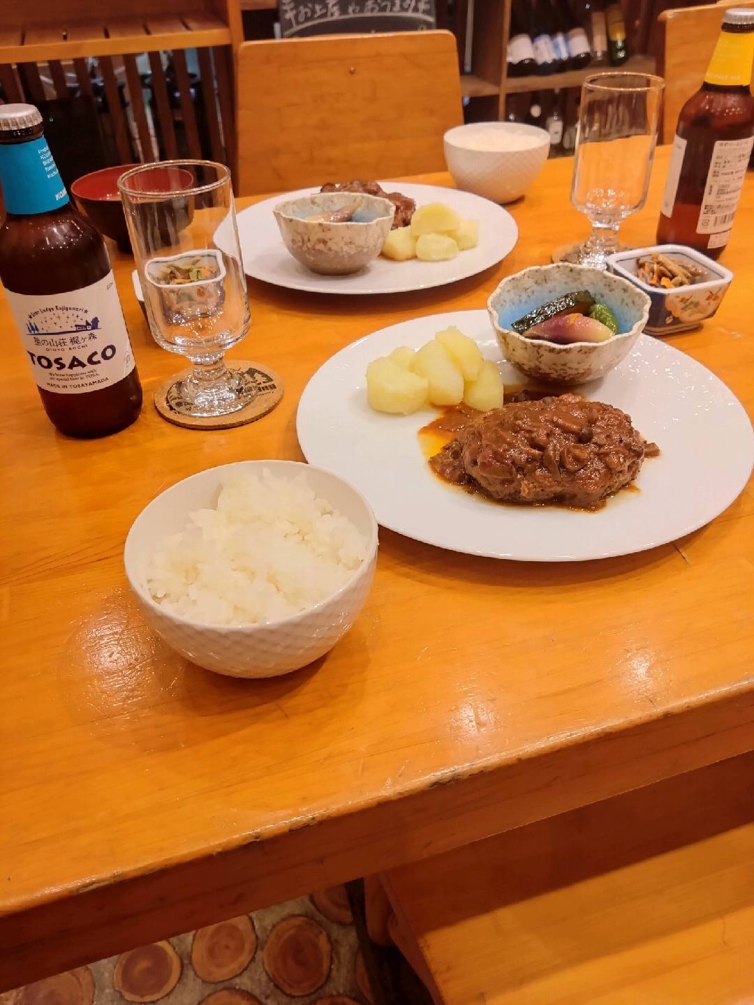 23年7月リニューアル！幻の和牛、土佐あかうしのハンバーグ！れいほく食材を味わおう。1泊2食付プラン