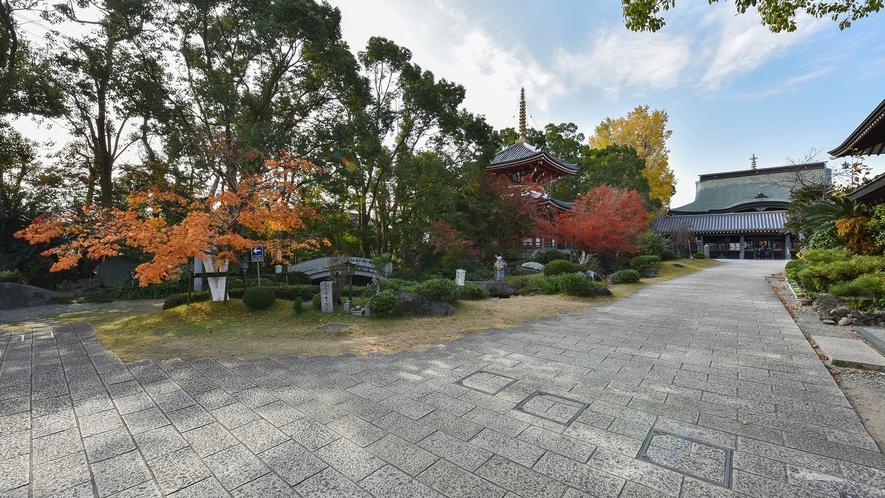 *【庭園】四季折々の景色が楽しめる手入れのされたお庭