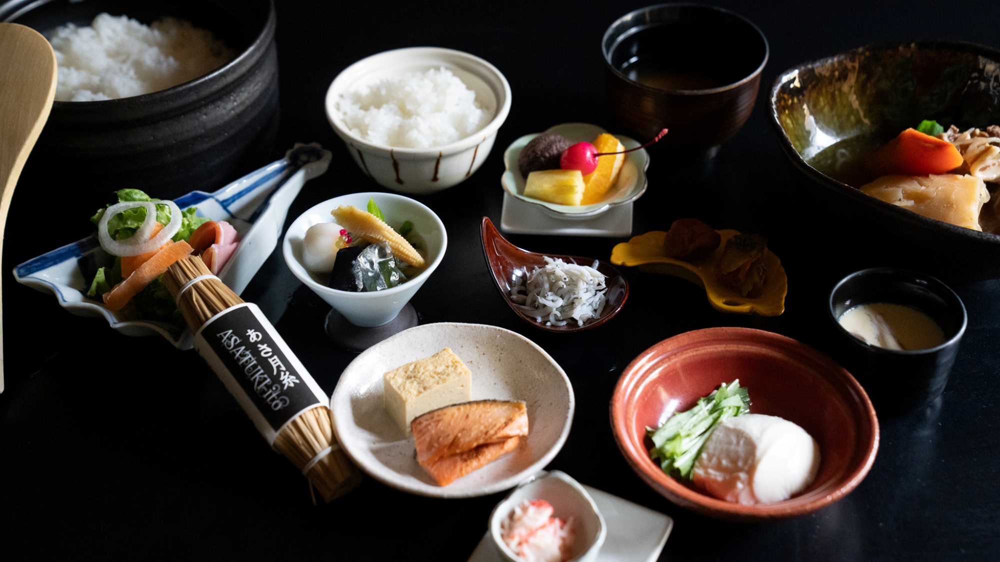 日本料理あさ日 ご朝食一例