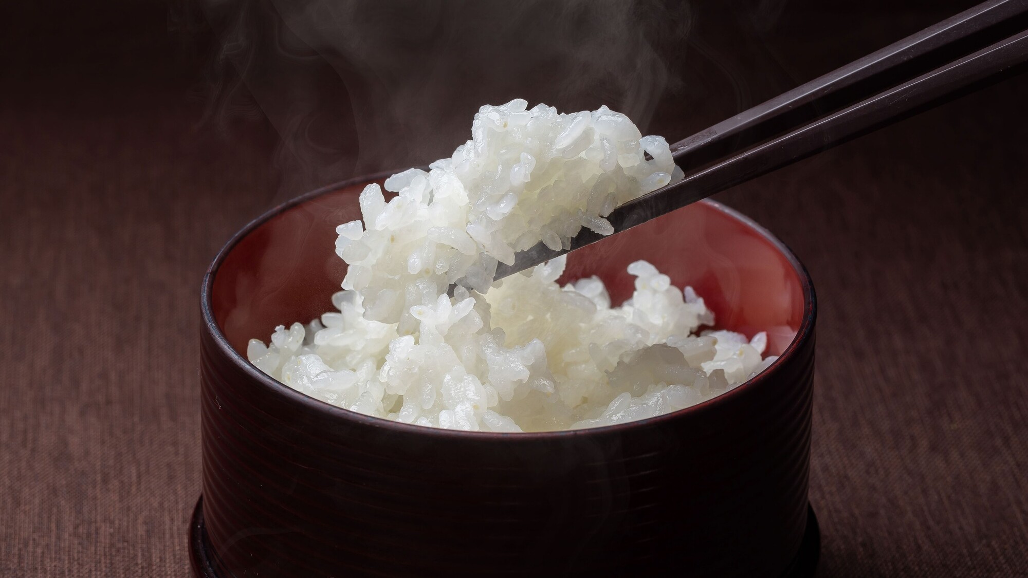 朝食のご飯は、長野県産コシヒカリです♪