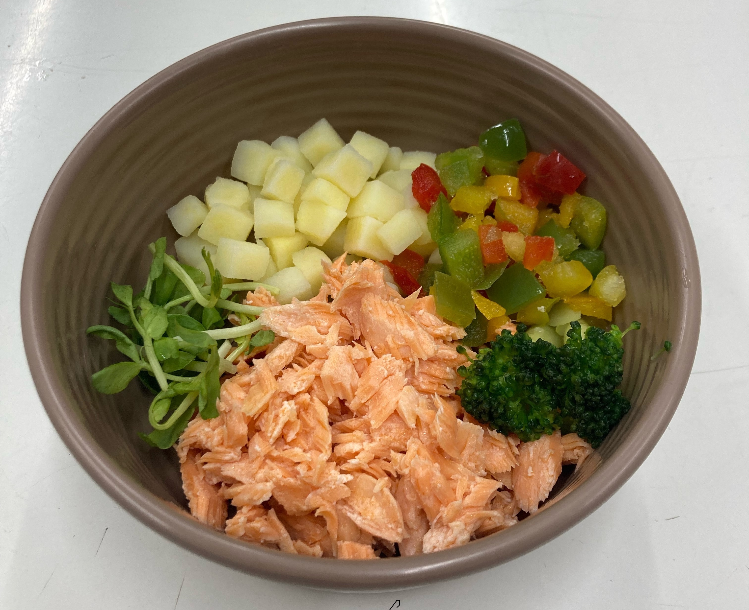 【ドッグミール】サーモンのほぐし110kcal＠有料、当日予約可