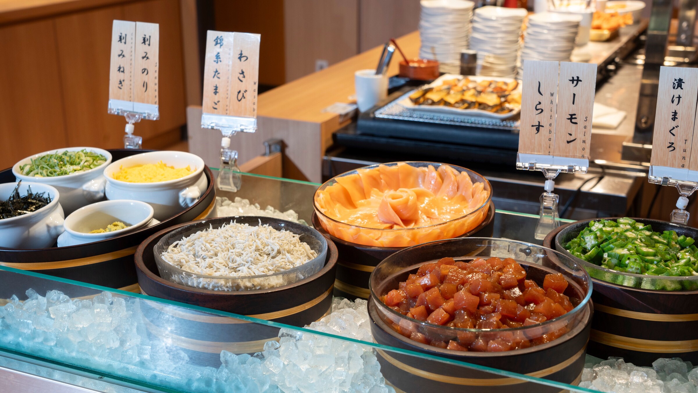★【朝食】海鮮丼ネタ(イメージ)★