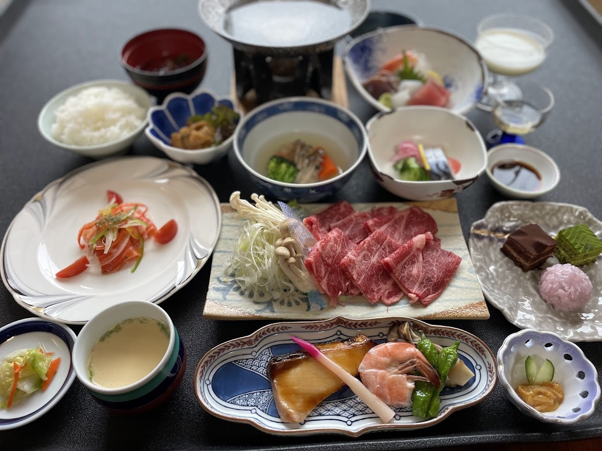 【１泊２食】【本館】 いわて牛5つ星しゃぶしゃぶ膳