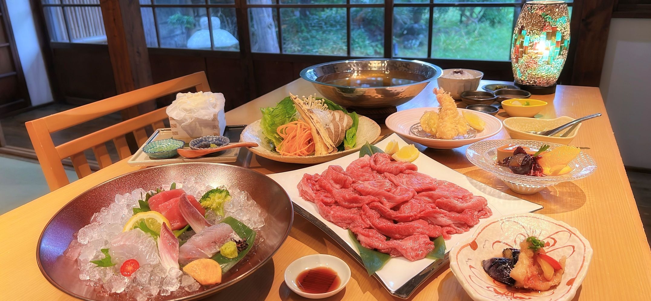 １月限定３大特典付【本館】海一望の温泉露天風呂を無料貸切！贅沢ブランド牛しゃぶ会席登場！