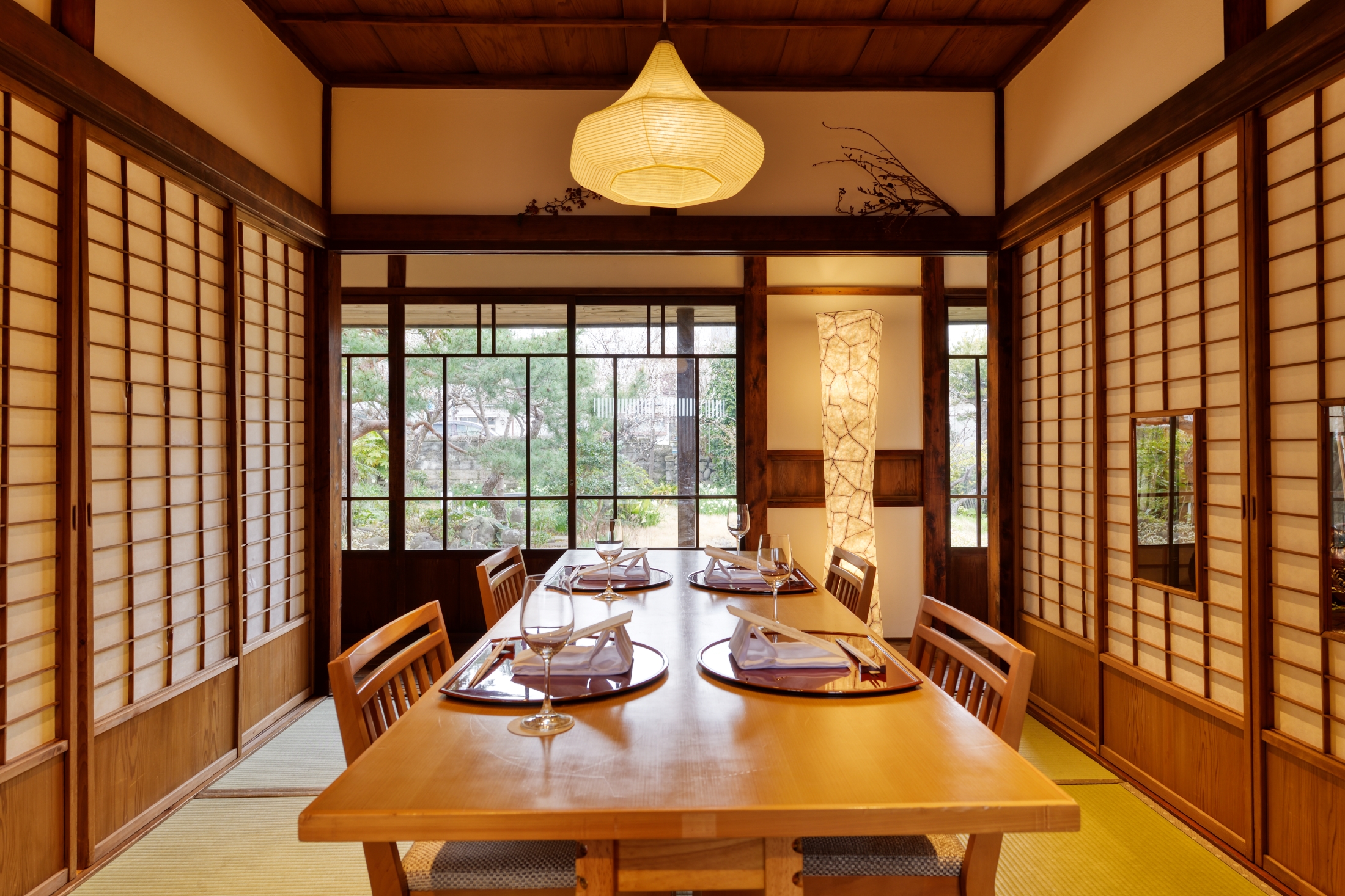 古民家れすとらん「ひよけ家」店内