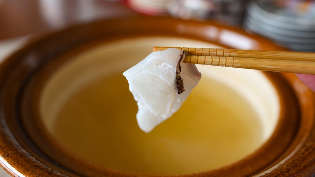 【季節限定】イタリアンシェフがつくる鯛しゃぶ＋朝食プラン　〜愛媛ブランド鯛の鯛一郎クン〜