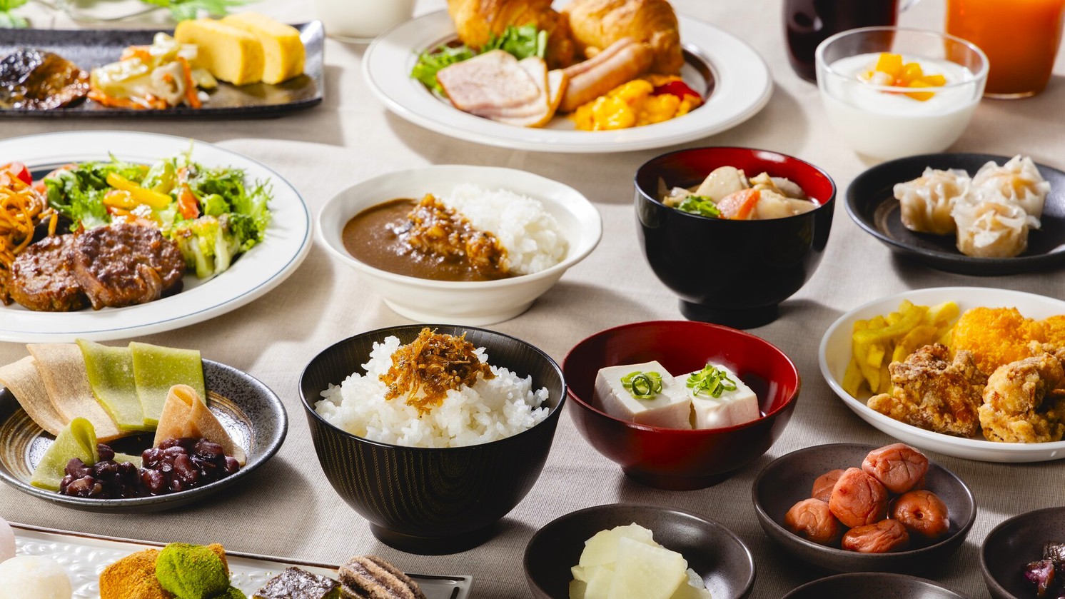 【朝食】和洋ビュッフェ