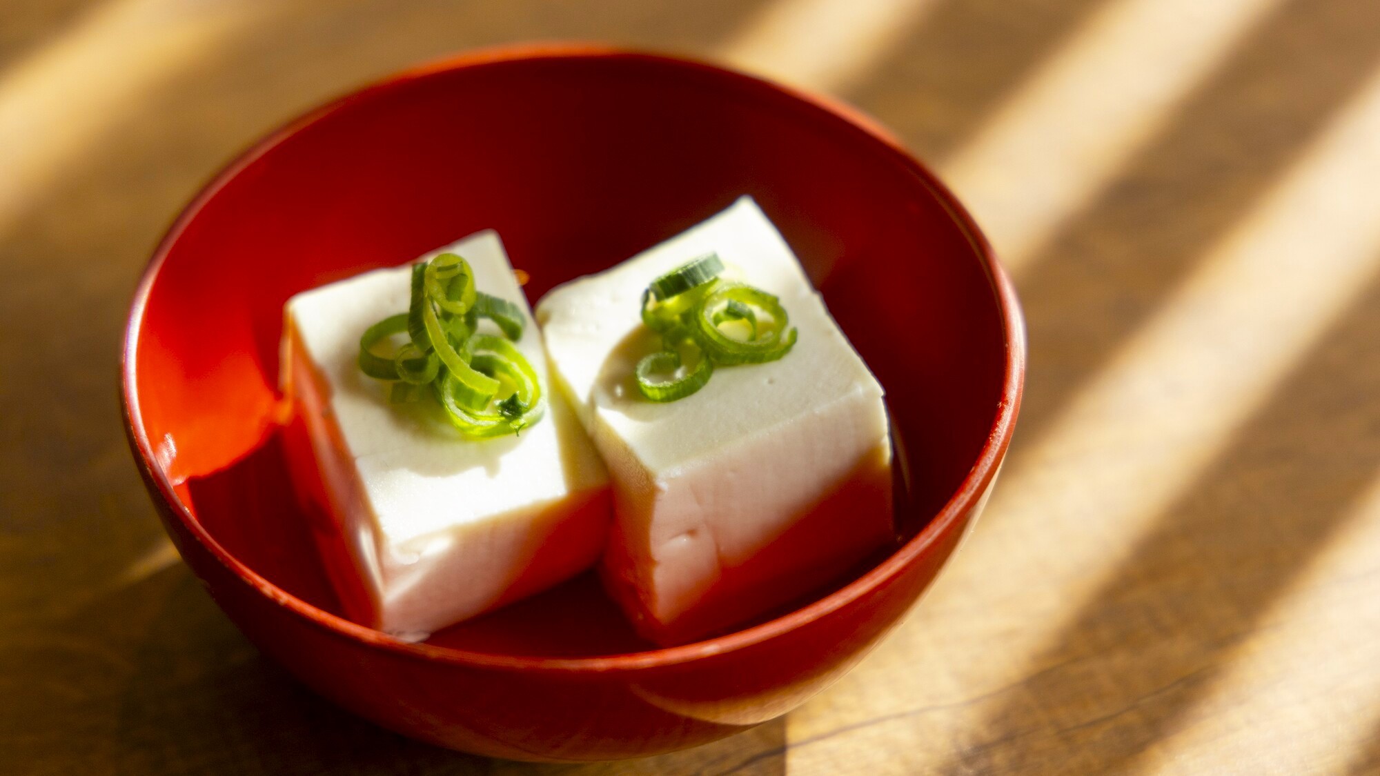 【朝食】「服部豆腐」を使用した冷奴