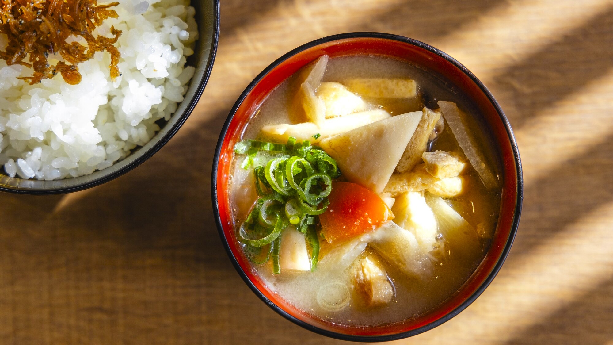【朝食】豚汁