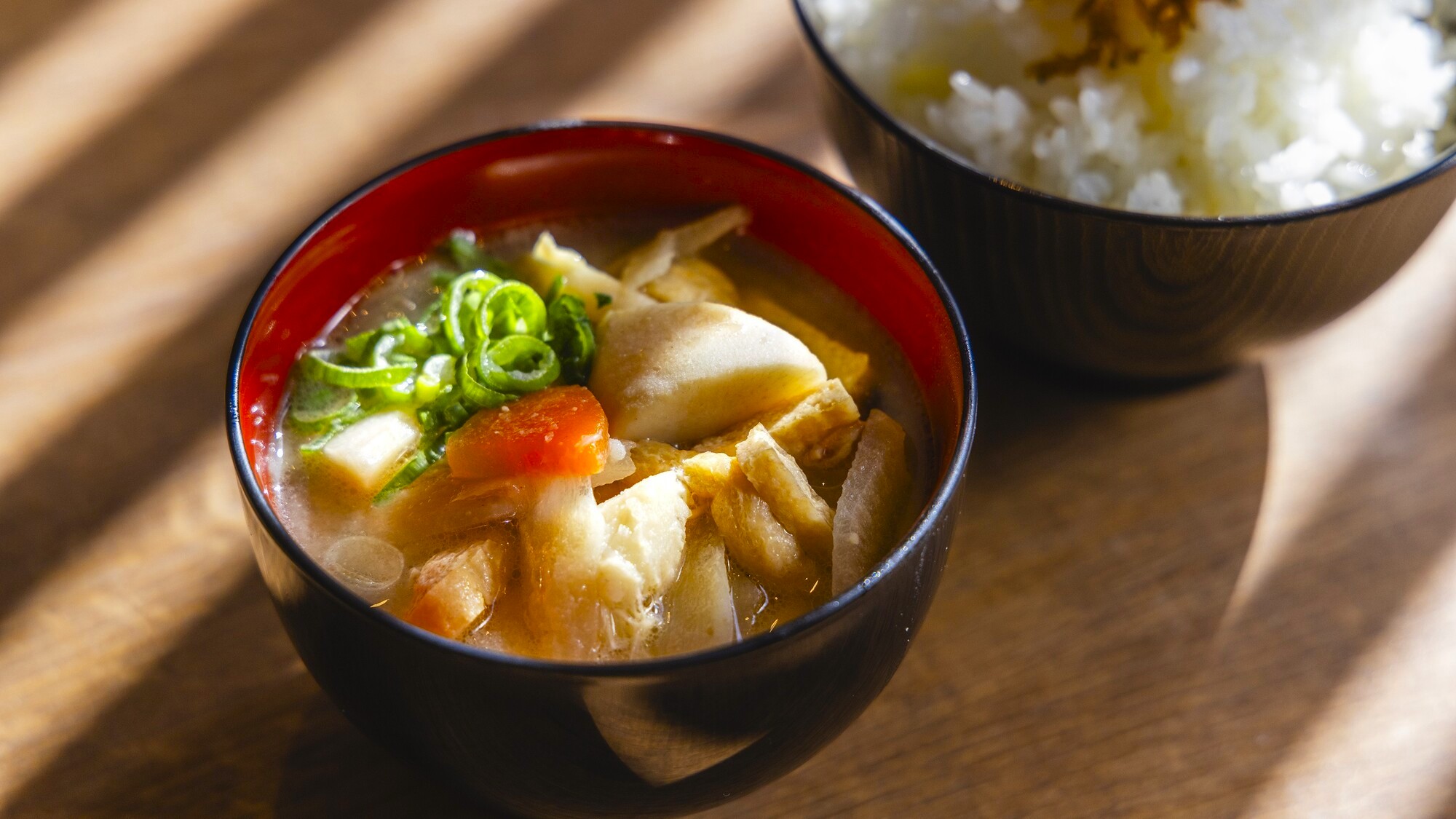 【朝食】豚汁