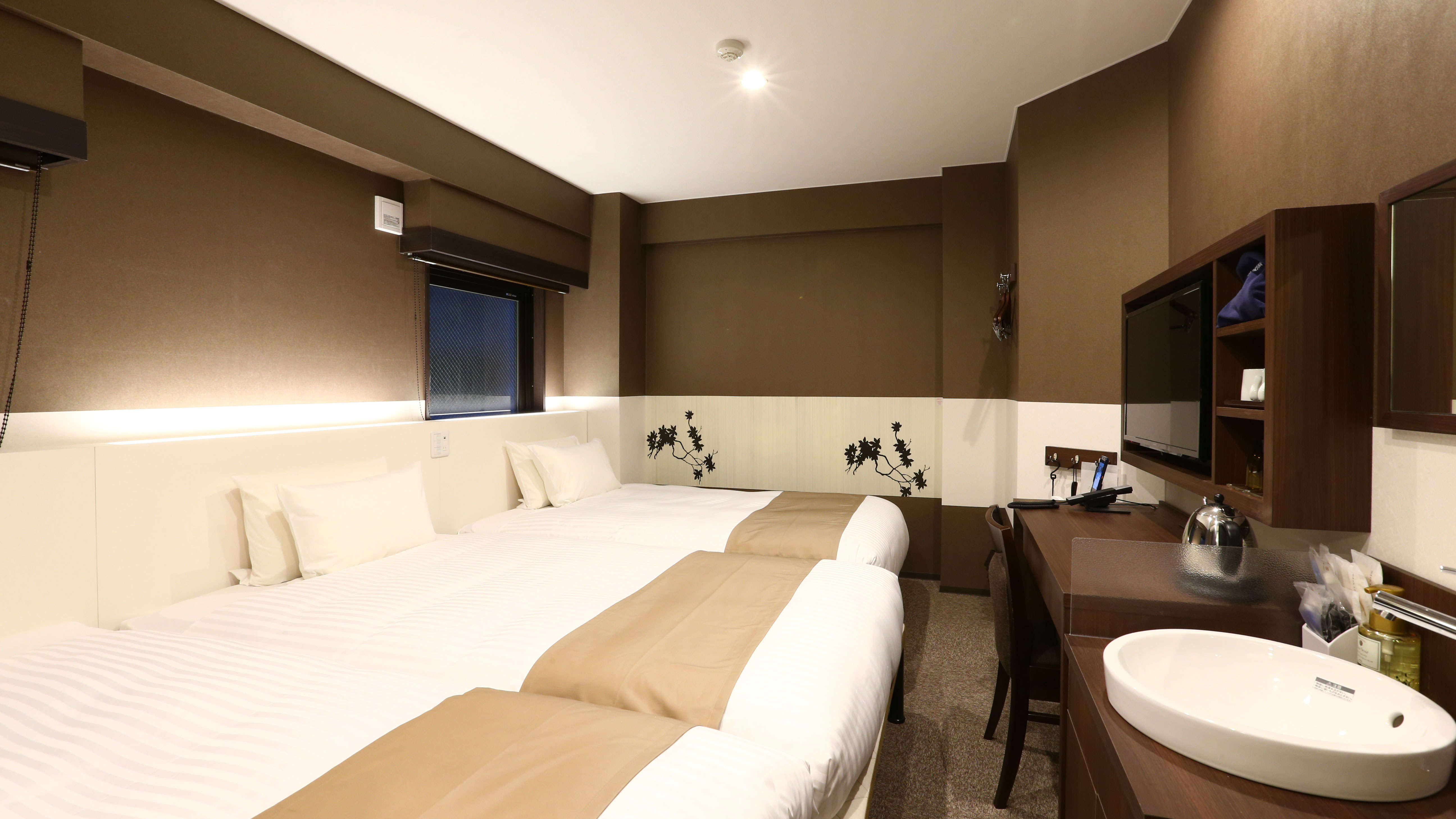 【全室禁煙】デラックスツイン（トリプル対応可）（イメージ）