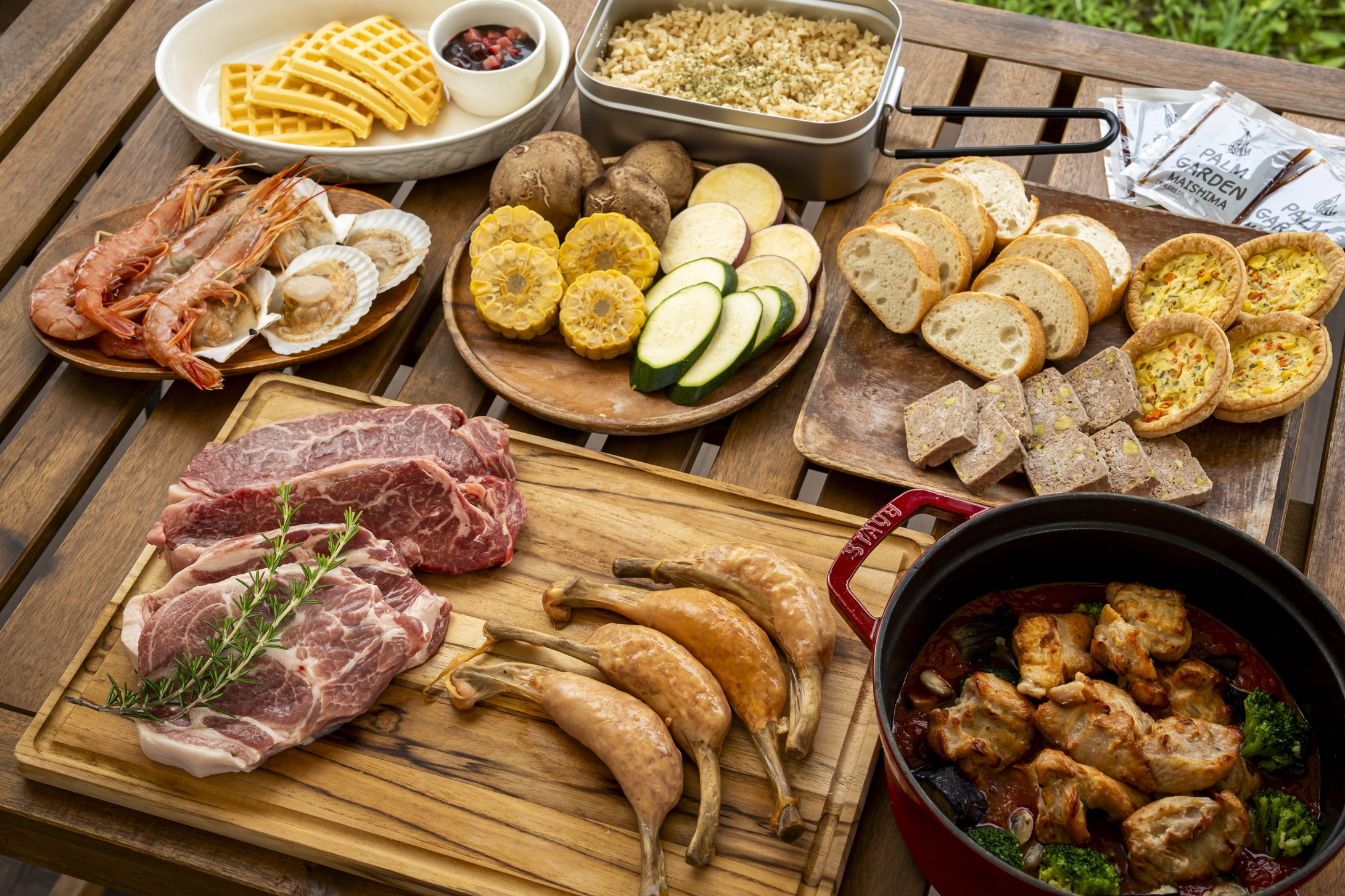 【さき楽30】【グランピング★2食付】早いほどオトク〜グランドBBQ〜