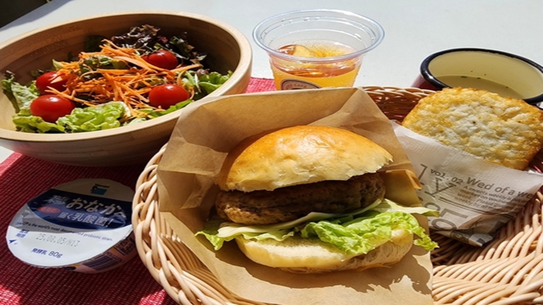 グランピング朝食