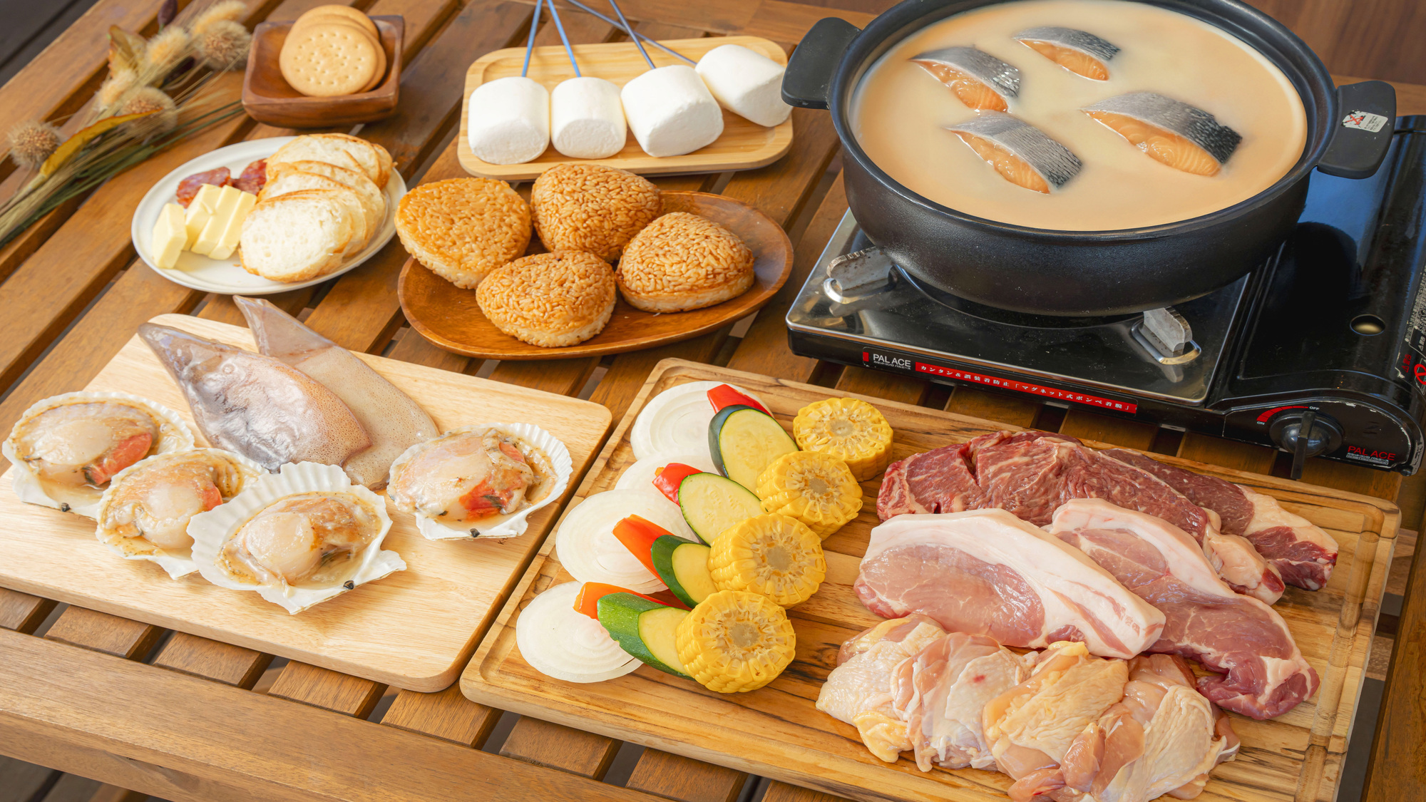 【リッチBBQ】バラエティに富んだ充実のBBQ