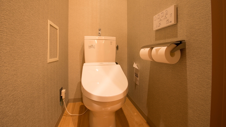 【共通設備】全客室　ウォシュレット付きトイレ
