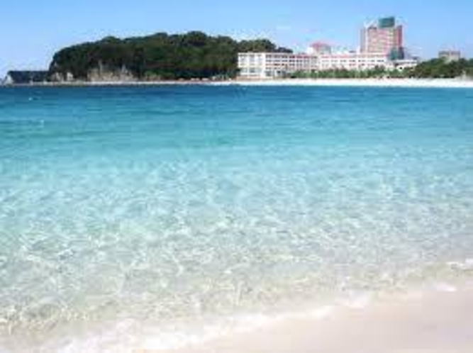 白良浜ビーチ・白い砂と青い海が美しい♪♪