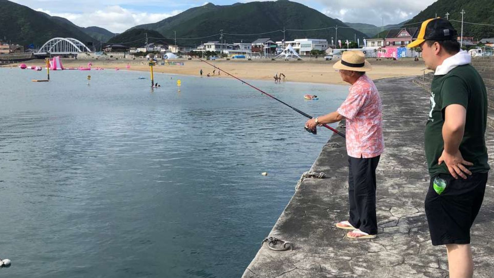 【アクティビティ】ベテランさんも初心者さんも釣りを楽しめます