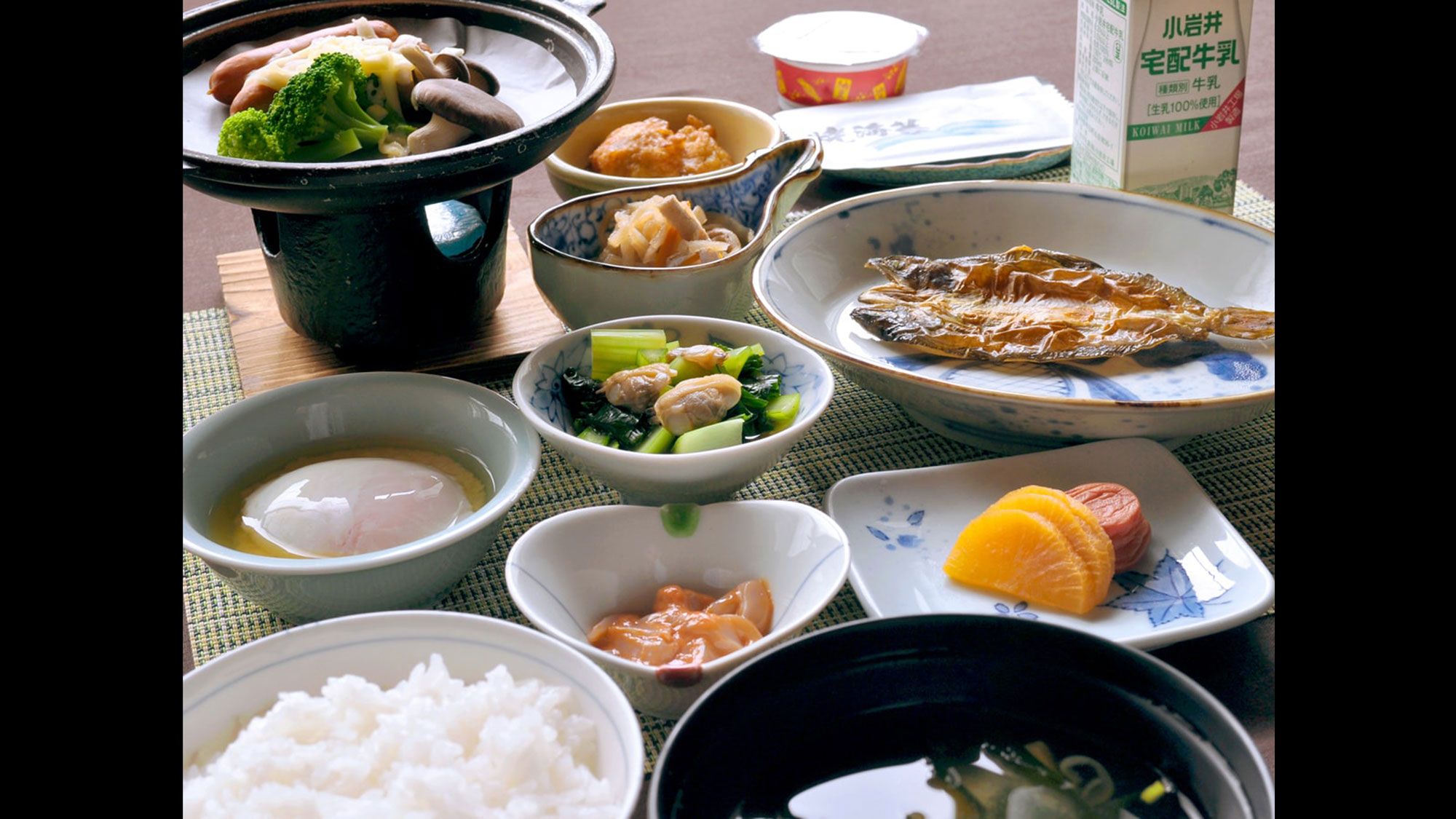 【朝食】しっかり食べて、いざ登山やトレッキングへ!