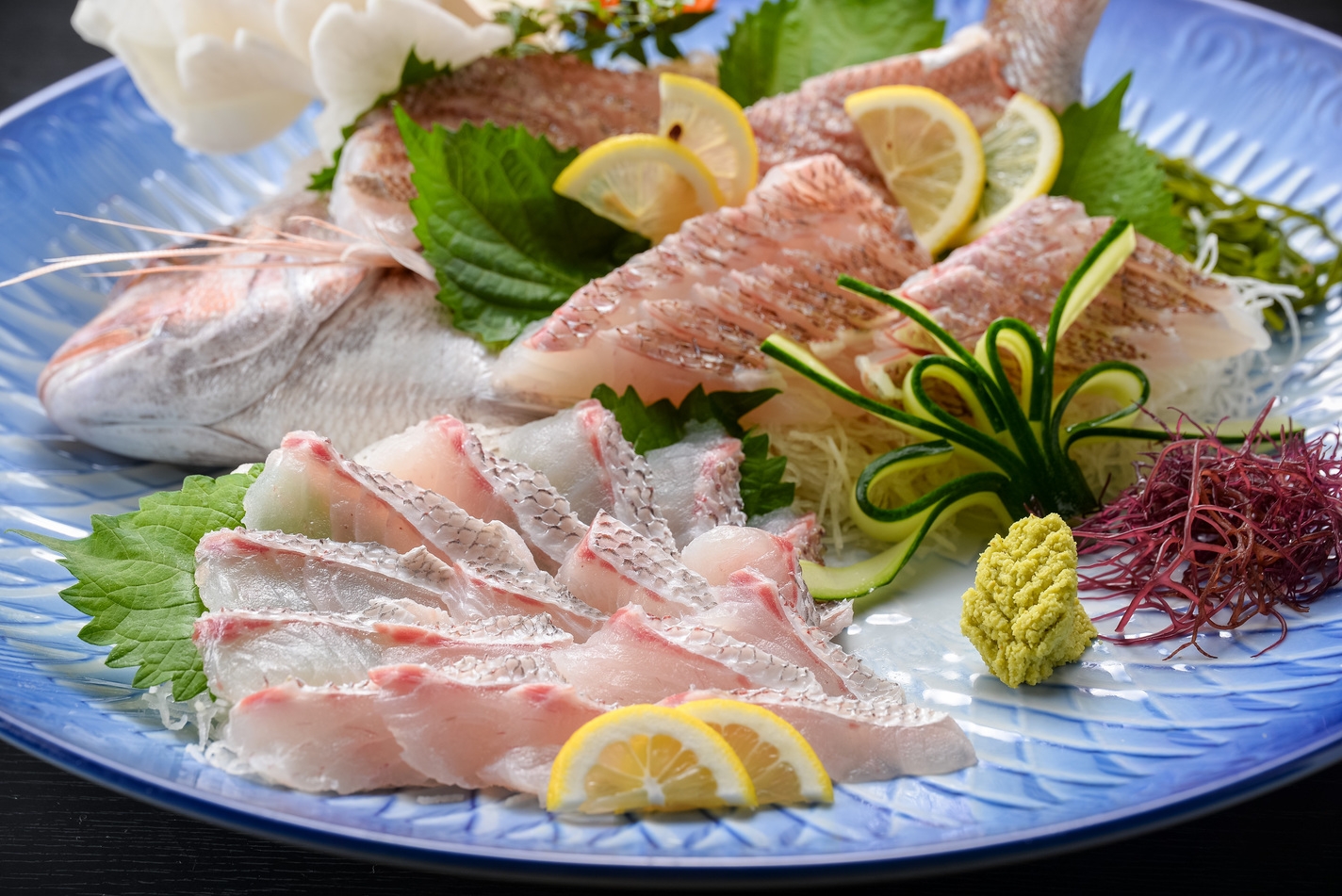 【とってもお得な鯛プラン】2名様に1匹鯛のお造り！お腹いっぱいになれる鯛お造りプラン