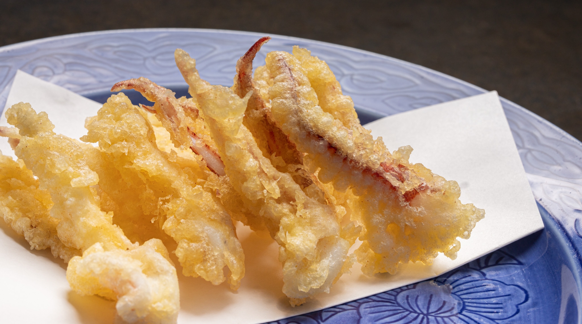 「一本槍」の後造りはゲソ天が人気！（塩焼きにもできます）