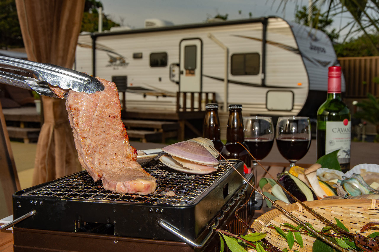 【４年連続アワード受賞】【ＢＢＱコンロ無料レンタル付】食材お持ち込みであなただけのＢＢＱをご堪能！