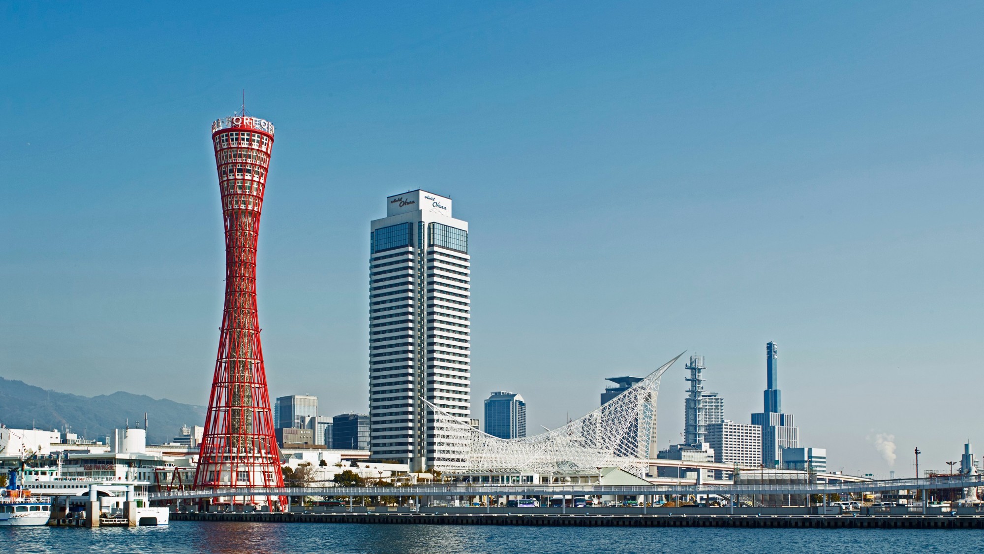 【神戸ポートタワーから神戸を一望】屋上デッキもたのしめる神戸ポートタワー入場チケット付（朝食付）