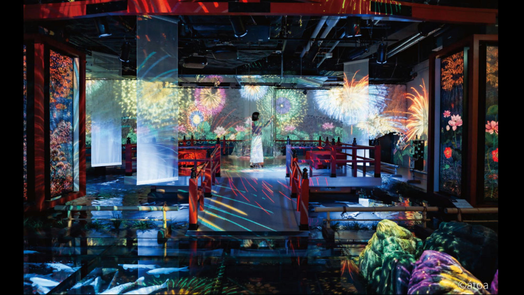 【都市型水族館「atoa」入場券付】幻想的な空間でアクアリウムやアートを体験（朝食付）