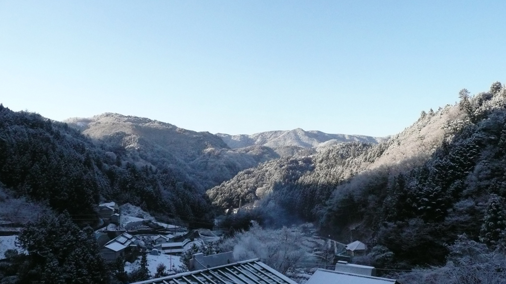 【景色】１２月、１月、２月はうっすら雪化粧