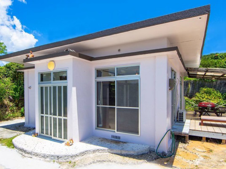 ファミリーにもおススメ！オーシャンビュー☆人気の古宇利島の高台にあるプライベート空間☆（素泊まり）