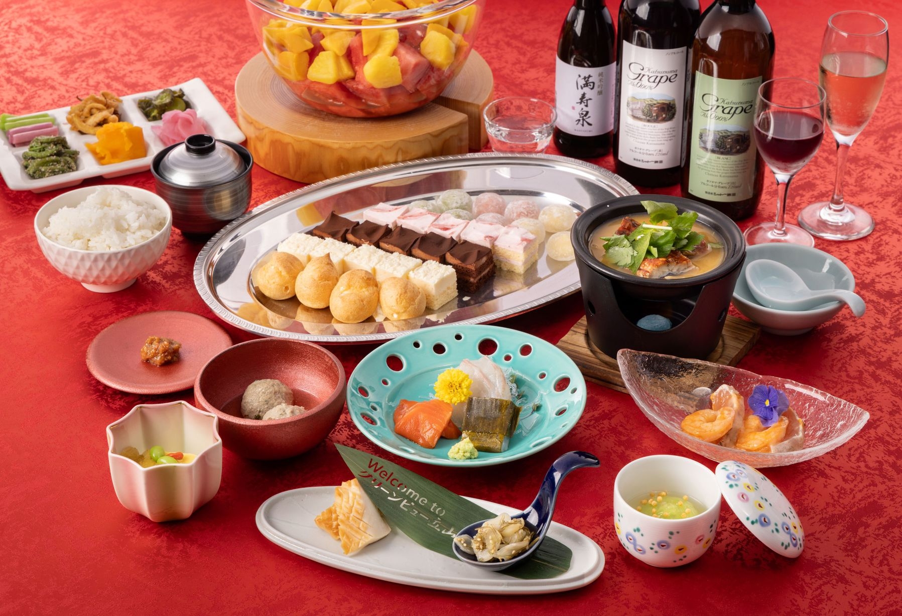 お得！！満足！！定番のオールラウンダー【料理長のおまかせ会席】１泊２食　飲み放題付　２０２５年７月〜