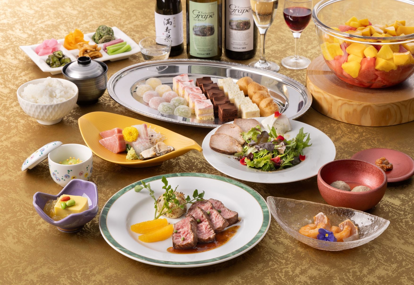◆朝食なし◆富山酒粕育ち和牛のメイン料理！！【富山和牛会席】１泊夕食　飲み放題付　２０２５年７月〜