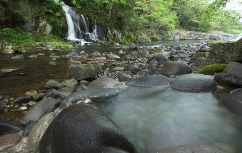 敷地内琴平温泉『ゆめ山水』露天風呂