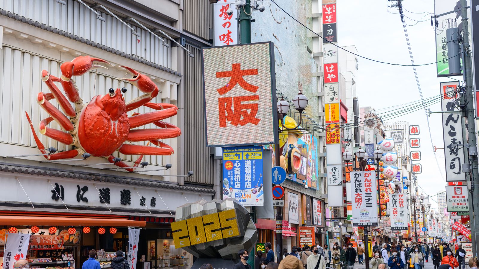 道頓堀【写真提供：（公財）大阪観光局】