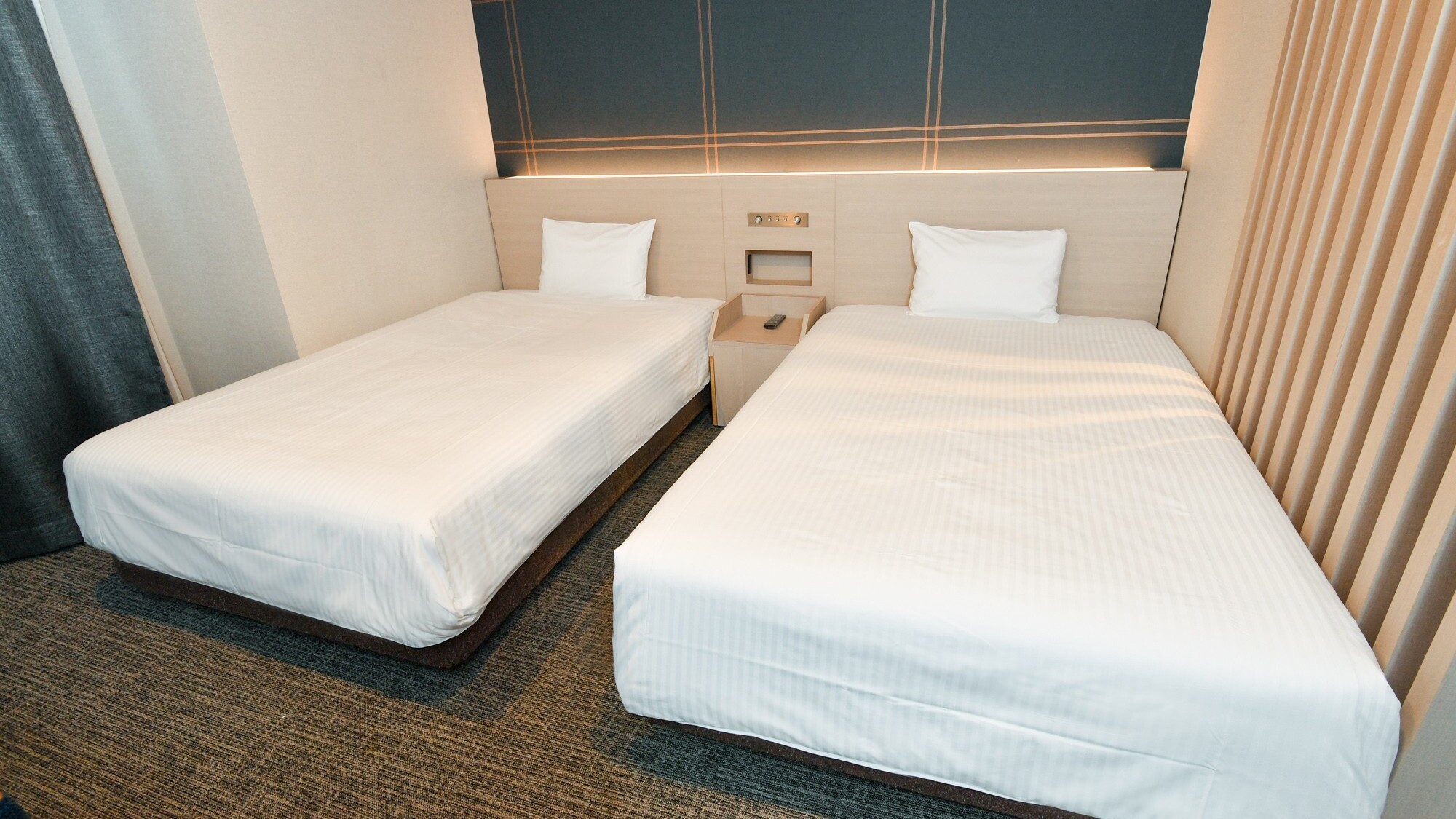 スタンダードツインルーム | 大人2名+未就学児2名まで宿泊可能です