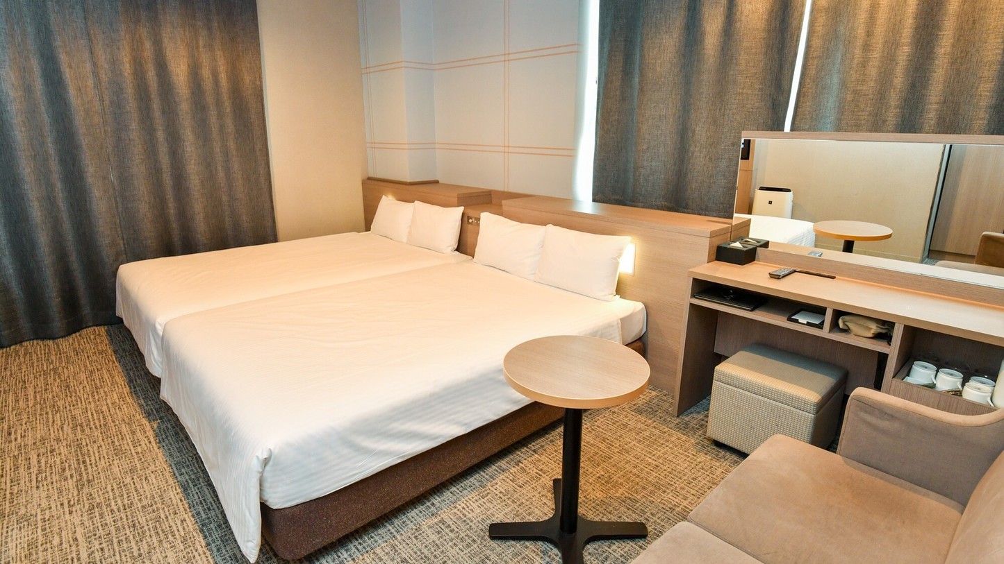 デラックスツインルーム | 大人4名+未就学児2名まで宿泊可能です