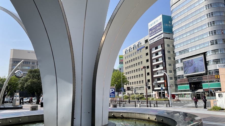 ＼名古屋駅ゆりの噴水／★