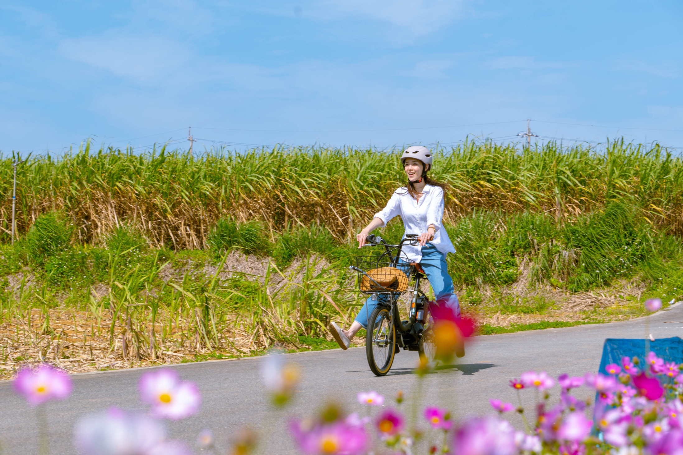 【レンタサイクル付き長期エコプラン】７泊以上がお得☆海の見えるお部屋を1棟貸切！コンドミニアムホテル