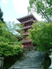 竹林寺（五重塔）