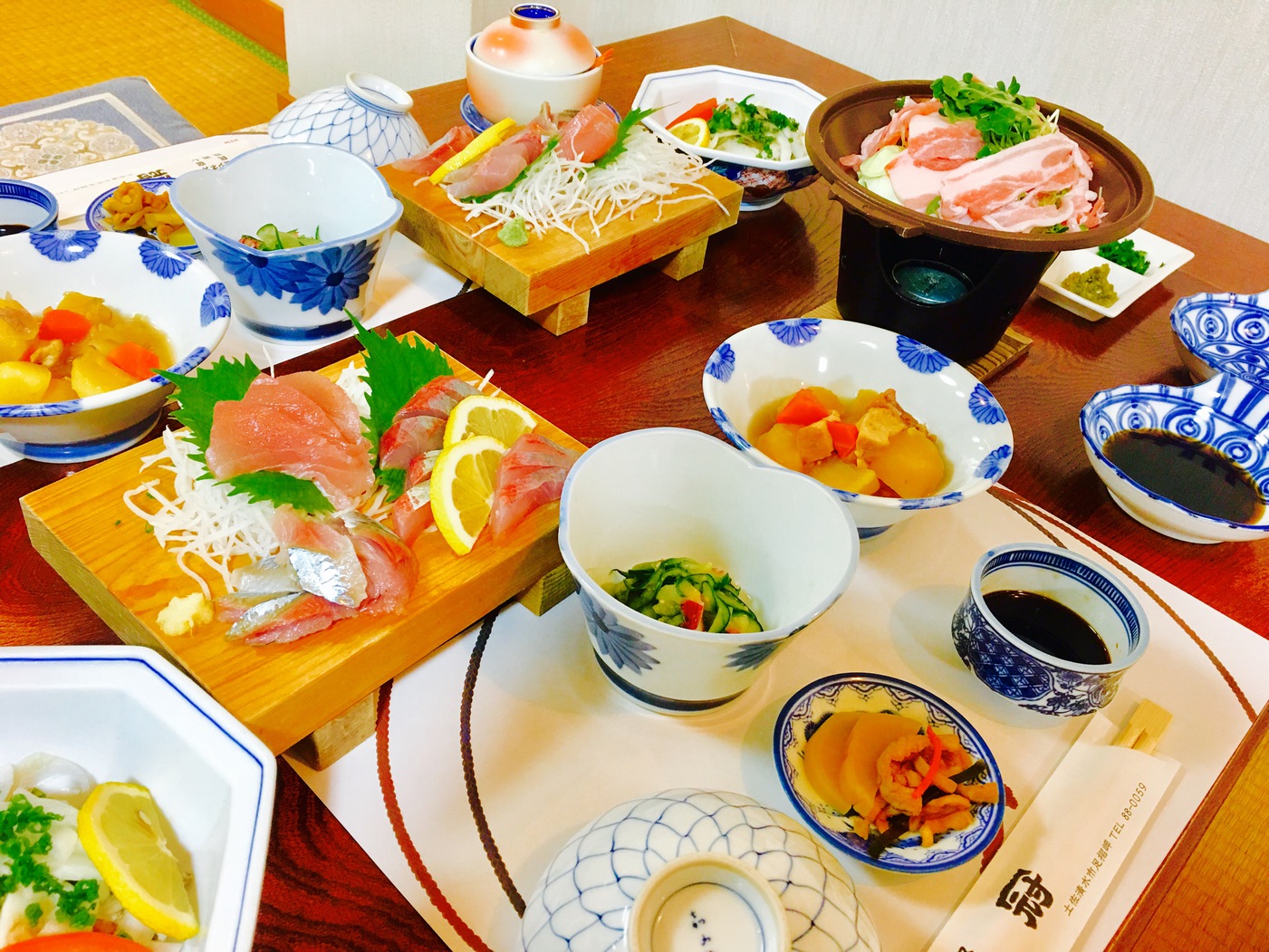 【１泊２食付き】冠の定番プラン　土佐清水のお刺身＆地元のお野菜の天ぷら付き