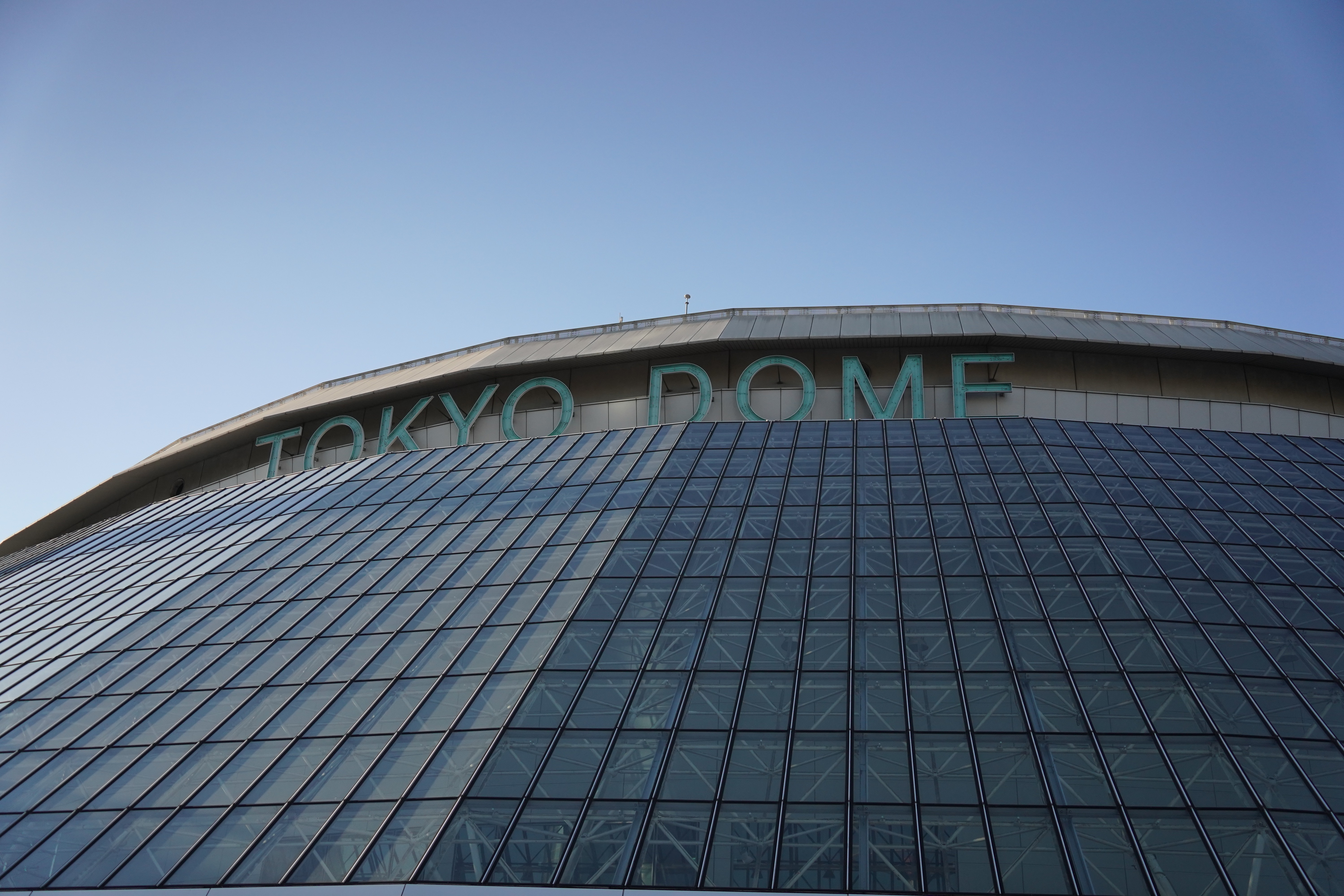 東京ドーム：様々なイベントが開催されているドーム球場。